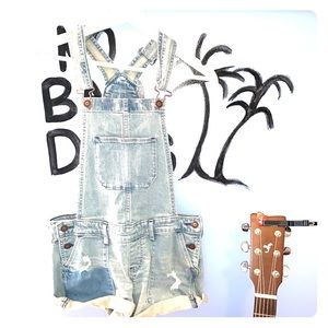 NWOT Hollister Shortall Overalls size XS